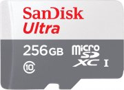 SanDisk Ultra microSDXC 256GB Speicherkarte mit Adapter