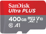 SANDISK Ultra PLUS 400 GB Micro-SDXC Speicherkarte