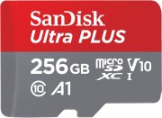 SANDISK Ultra PLUS Micro-SDXC 256 GB Speicherkarte