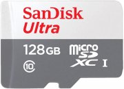 SANDISK Ultra Speicherkarte Micro-SDXC 128 GB mit SD Adapter