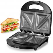 Sandwichmaker 750W Antihaftbeschichtet Muschel Edelstahl f&uuml;r 14,02&euro;