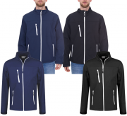 SANTINO Damen und Herren wasserabweisende Outdoor Softshell-Jacken