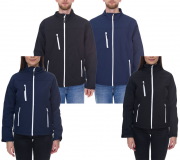 SANTINO Damen und Herren wasserabweisende Outdoor Softshell-Jacken