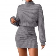 Saodimallsu Strickkleid mit Rollkragen f&uuml;r 19,99&euro;