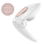 Satisfyer Pro 4 Couples Paarvibrator mit Druckwellen + 6 Gratis-Artikel f&uuml;r nur 15,96 Euro