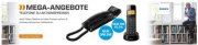 Saturn Mega Angebot: g&uuml;nstige Haustelefone &ndash; z.B. PHILIPS Schnurloses Telefon statt 23&euro; ab 10&euro;