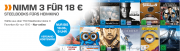 Saturn mit 3 Blu-ray Steelbooks f&uuml;r 18&euro; inkl. Versand