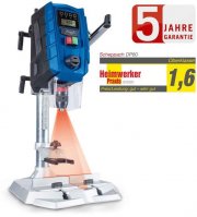 Scheppach DP60 710 W Tischbohrmaschine mit Laser und LED Licht