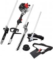 Scheppach MT33P 4 in 1 Multifunktionsger&auml;t mit Motorsense, Hochentaster, Heckenschere und Kettens&auml;ge