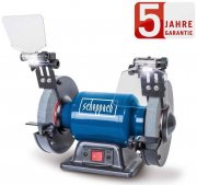 Scheppach SM150L Doppel-Schleifbock inkl. 150 mm Scheiben K36 und K60