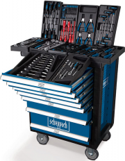 Scheppach TW1000 Premium Werkzeugwagen inkl. 263-teiligen Werkzeug-Set
