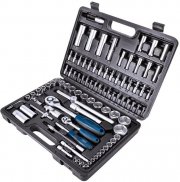 Scheppach Werkzeugkoffer TB94 94-teiliger Steckschl&uuml;ssel Satz