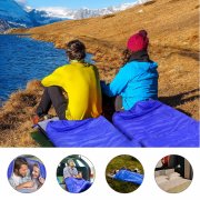 Schlafsack f&uuml;r 2 Personen 235 x 170 cm, 2-in-1 Doppelte Schlafsack 