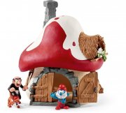 Schleich 20803 Schlumpf Haus mit 2 Figuren