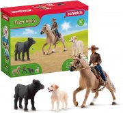Schleich 42578 FARM WORLD Bauernhof Rodeo Abenteuer Spielset