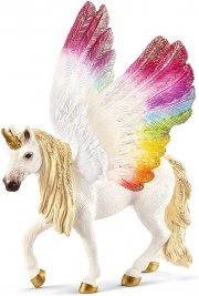Schleich 70576 bayala Spielfigur - Gefl&uuml;geltes Regenbogeneinhorn
