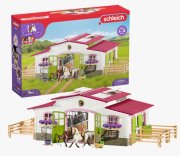 Schleich Horse Club Reiterhof mit Reiterin und Pferden (42344) ab 5 Jahren geeignet
