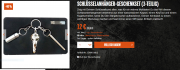 Schl&uuml;sselanh&auml;nger-Geschenkset (3-teilig) beim Dmax-Shop 