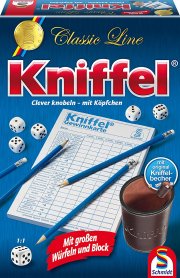 Schmidt Spiele 49203 Classic Line: Kniffel mit gr. W&uuml;rfeln & Block @amazon 6,22&euro; 