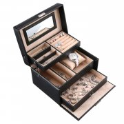 Schmuck Organisator, PU Leder, 6 Multischlitz F&auml;cher f&uuml;r 13,49&euro;