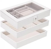 Schmuckaufbewahrung: Boxudeli 3-Ebenen-Tablett f&uuml;r nur 8,83&euro;
