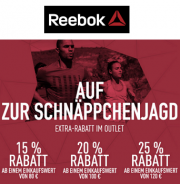 Schn&auml;ppchenjagd bei Reebok mit bis zu 75% Rabatt auf bereits reduzierte Artikel!