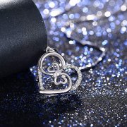 Sch&ouml;ne ZHULERY Halskette mit Zirkonia in 925er Sterling nur 9,87&euro; statt 14,79&euro;