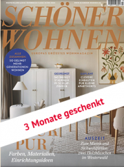SCH&Ouml;NER WOHNEN - 3 Monate Schnupperabo mit 3 Ausgaben geschenkt