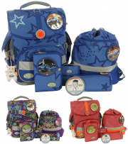 School-Mood 7-teilige Schulranzensets Timeless M.B.in verschiedenen Designs f&uuml;r 99,99 Euro