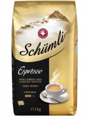 Sch&uuml;mli Espresso 1kg Ganze Kaffeebohnen