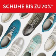 Schuhe f&uuml;r Damen und Herren bis zu 70% reduziert