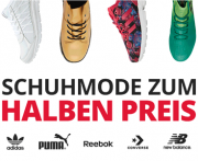 Schuhmode f&uuml;r die ganze Familie jetzt zum halben Preis bei MandMDirect shoppen