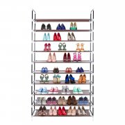 Schuhregal 10 Ebenen Schuhablage f&uuml;r 30-50 Paar Schuhe 