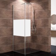Schulte Duschwand Walk-In Dallas mit festem Element f&uuml;r 223,99&euro; statt 299&euro;