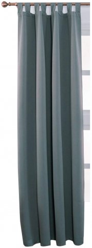 Schwere Verdunkelungsvorhang, Grau 135x245 cm