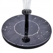 Schwimmende Solar Teichpumpe mit 1.4W mit 4 D&uuml;sen