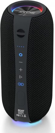 SCIJOY Bluetooth Box mit Dualen Bass-Treibern und RGB-Lichteffekt