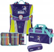 Scout Sunny 4-teiliges Ranzenset in 3 verschiedenen Farben