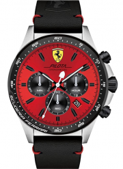 Scuderia Ferrari 0830387 Herren Chronograph mit Lederarmband