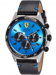 Scuderia Ferrari 830388 Herren Chronograph mit Leder Armband