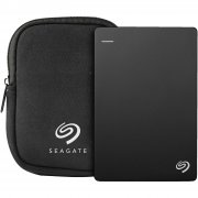 SEAGATE Backup Plus Slim + Pouch, 2 TB HDD, 2.5 Zoll, extern