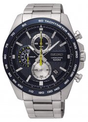 Seiko SSB259P1 Herren Chronograph mit Edelstahl Armband 