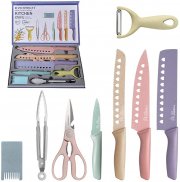 SEKDAQ K&uuml;chenmesser Set 8 teilig