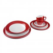 Seltmann Trio Kombi-Set, Rubinrot, 10-Teilig, 1-teilig f&uuml;r 82,65&euro; statt 111,92&euro;