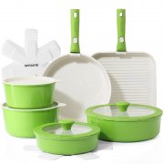 SENSARTE Keramik Kochgeschirrset (17-teilig) f&uuml;r 75,99&euro;