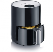 SEVERIN FR 2455 Hei&szlig;luftfritteuse Slim-Design mit LED-Touch-Display