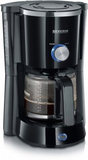 Severin KA 4820 Kaffeeautomat schwarz/edelstahl-geb&uuml;rstet