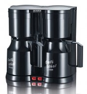 Severin KA 5828 Duo-Kaffeeautomat mit Thermokannen bei Amazon
