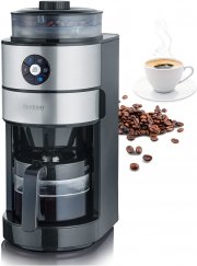 SEVERIN Kaffeeautomat mit Mahlwerk und Glaskanne