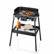 SEVERIN PG 2792 Barbecue-/Standgrill (2.500W, Grillfl&auml;che, 41x26cm) schwarz f&uuml;r 60,99&euro; statt 74,05&euro;